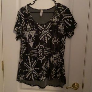 Lularoe classic tee Aztec
